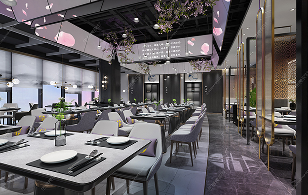深圳梨花春雨餐饮空间设计案例