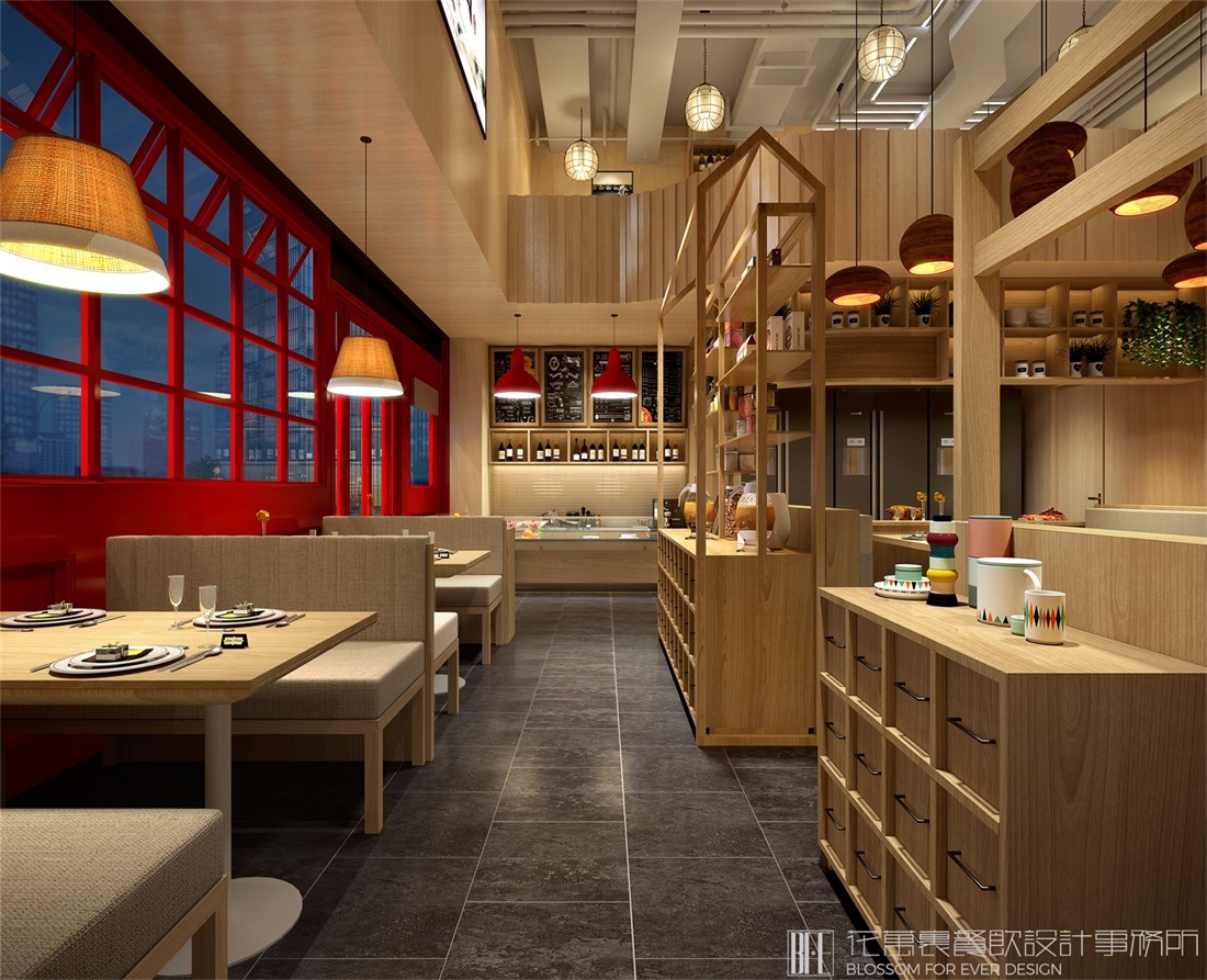 日式烧烤餐厅设计！