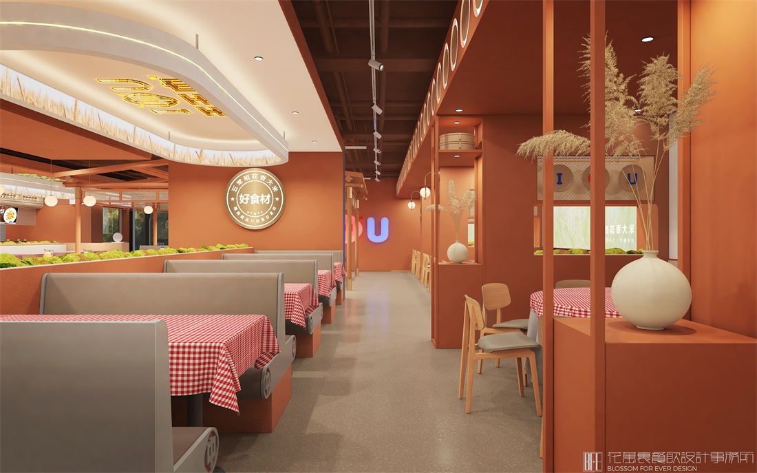 餐厅设计：新中式陈设风格！