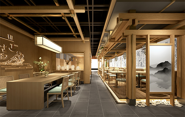 【山东齐鲁印象】中餐馆餐饮设计案例