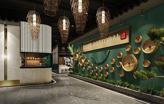 南宁【希望田园】特色火锅餐饮空间设计案例