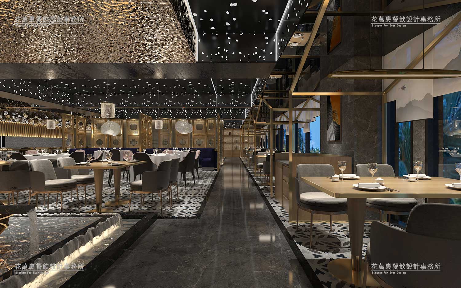 【金沙湾】酒店餐饮空间设计图6 【金沙湾】酒店餐饮空间设计图6