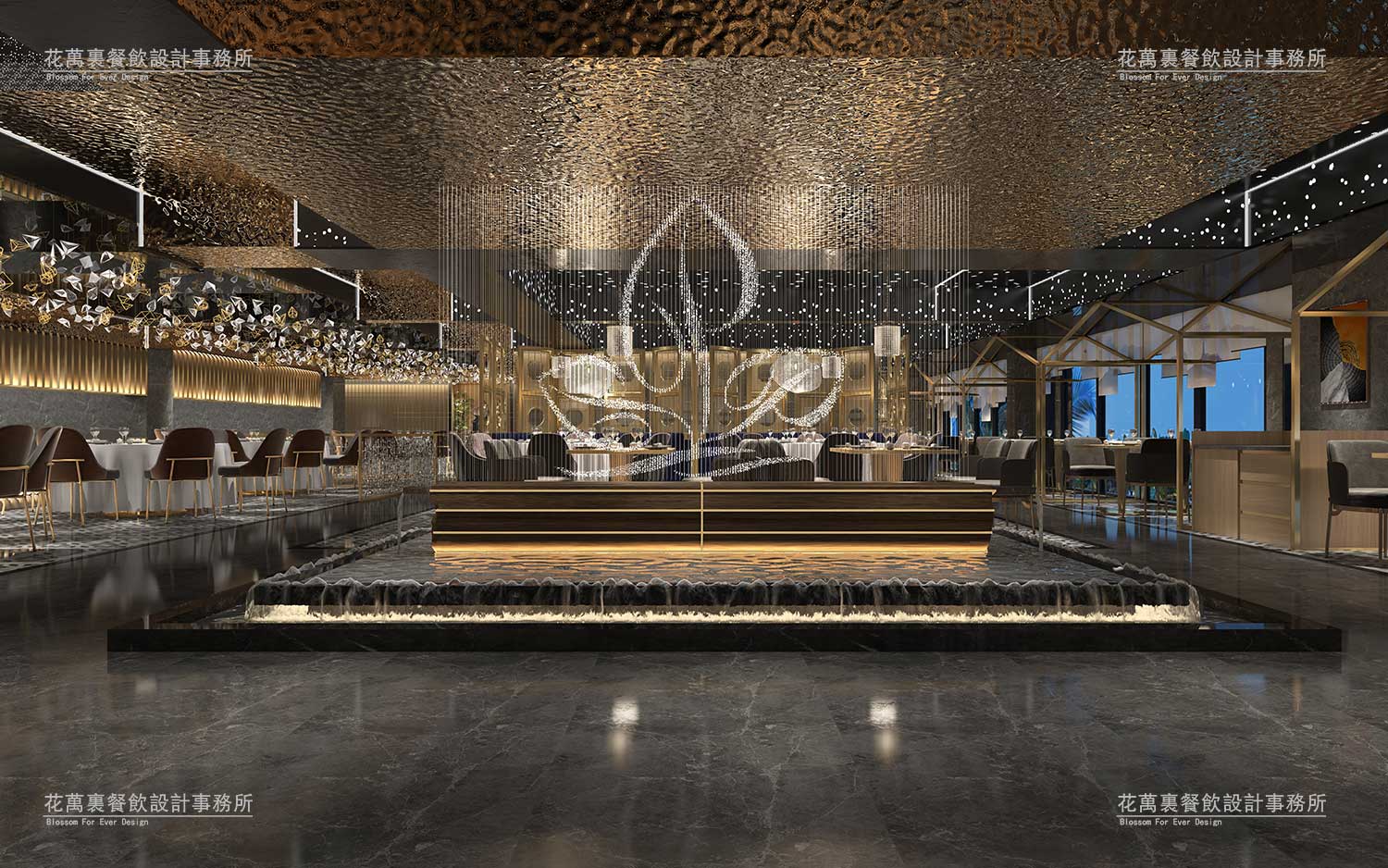 【金沙湾】酒店餐饮空间设计图9 【金沙湾】酒店餐饮空间设计图9