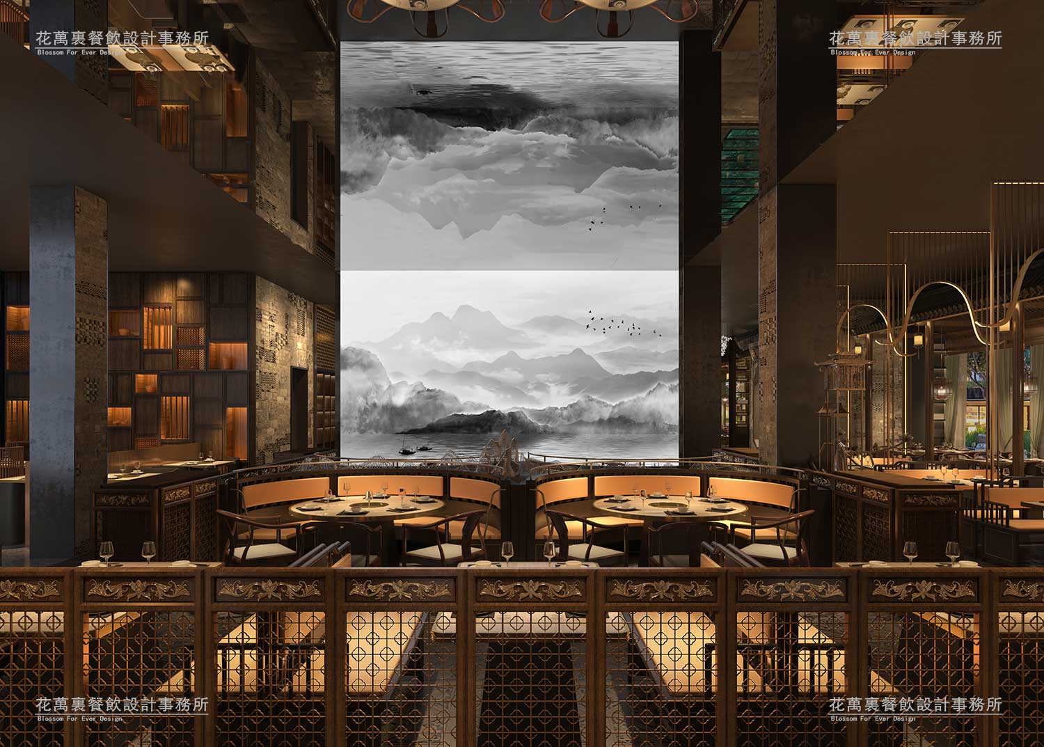 大良毋米粥餐饮空间设计图5