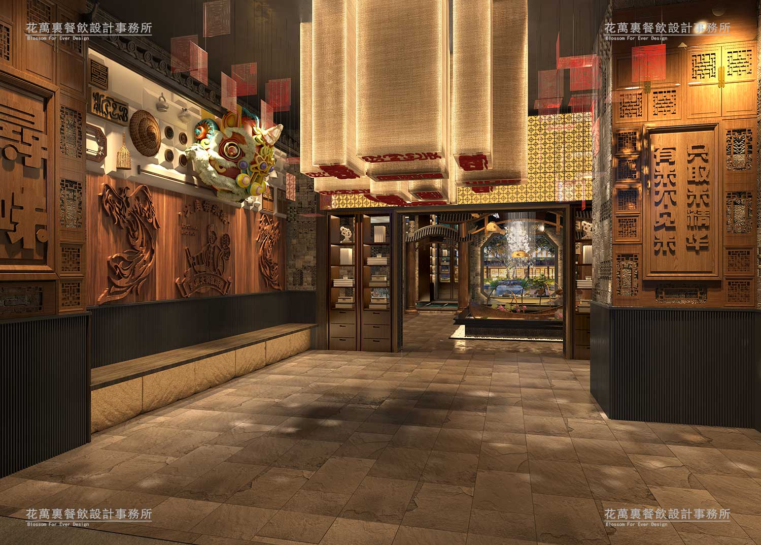 大良毋米粥餐饮空间设计图6