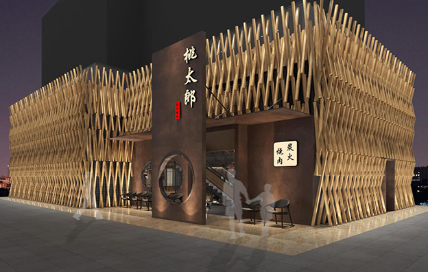 【东莞桃太郎】日料餐饮空间设计案例