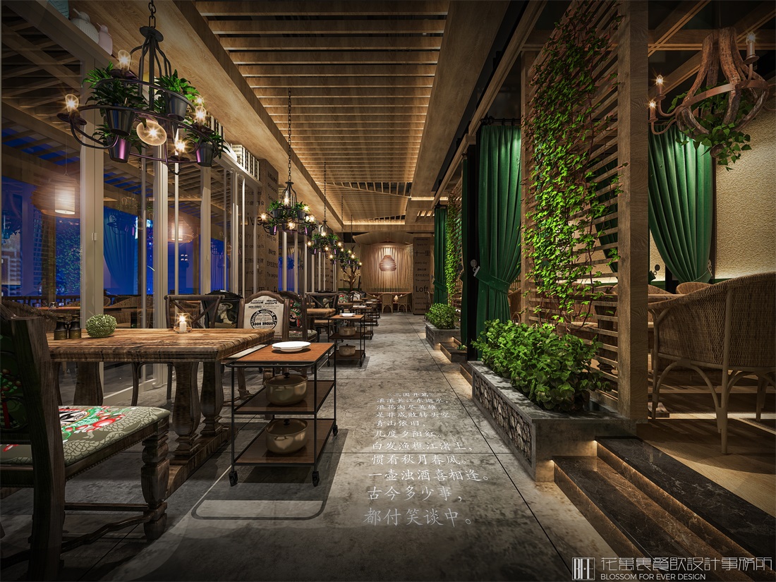 深圳东门十一歌里餐饮空间设计图3