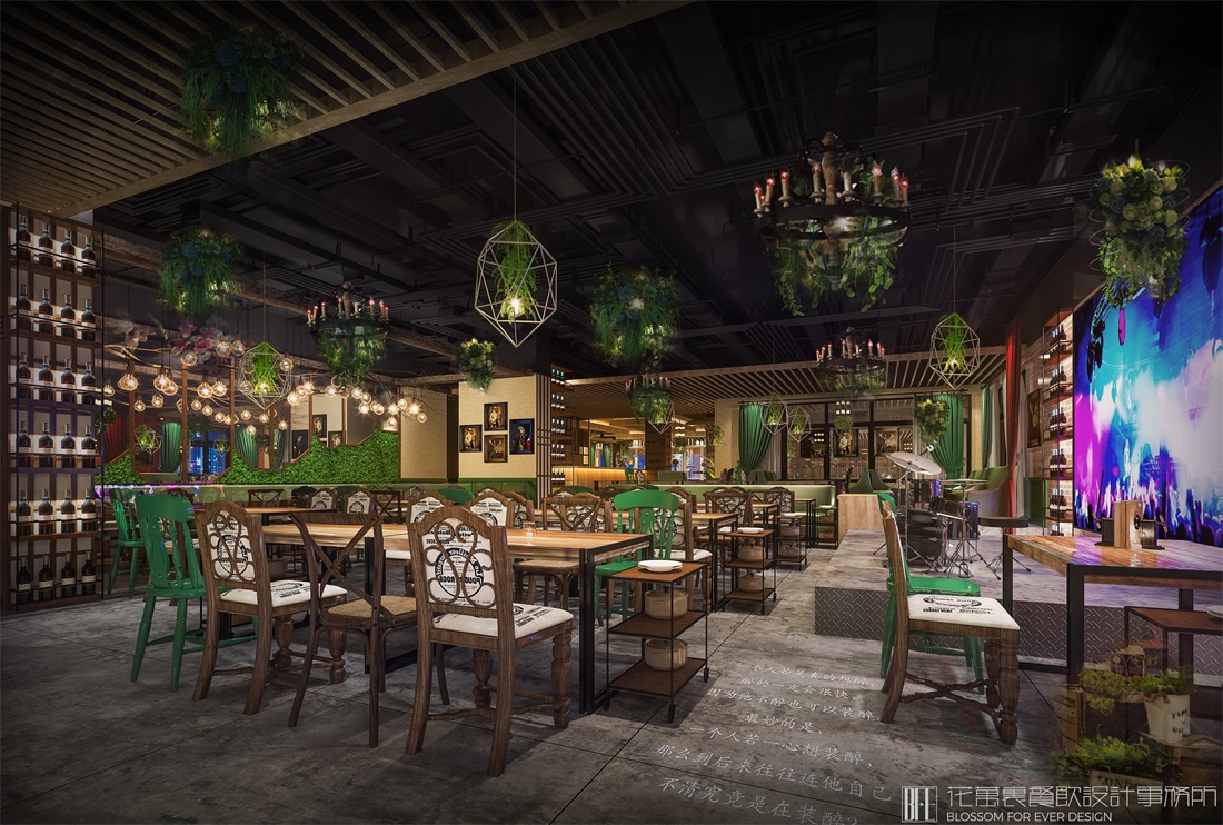 深圳东门十一歌里餐饮空间设计图2