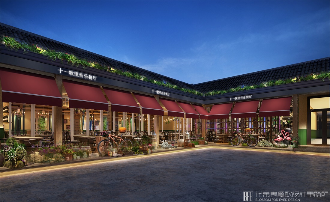 深圳东门十一歌里餐饮空间设计图6