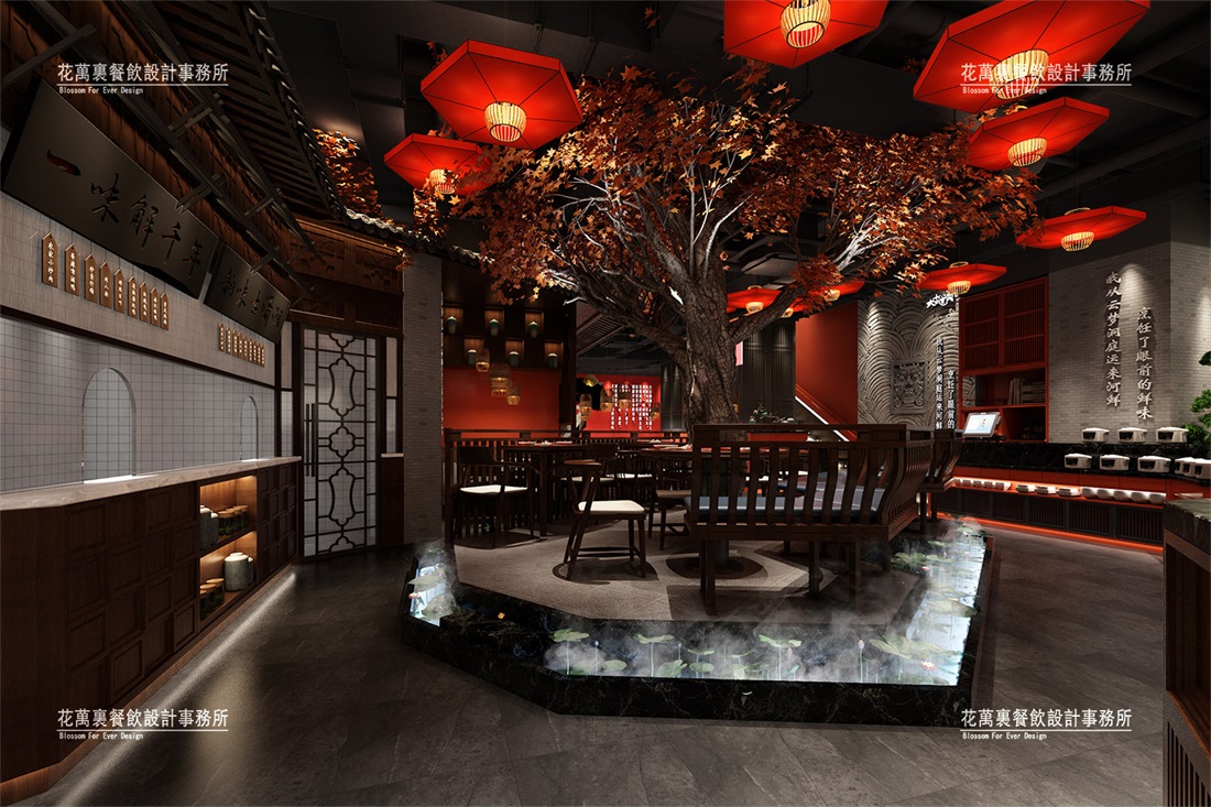 汕头大古道湘餐饮空间设计图2