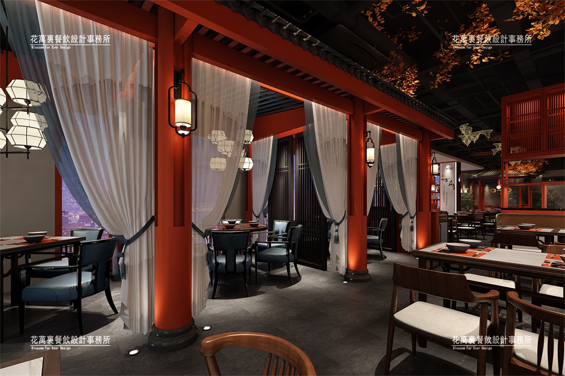 汕头大古道湘餐饮空间设计图5