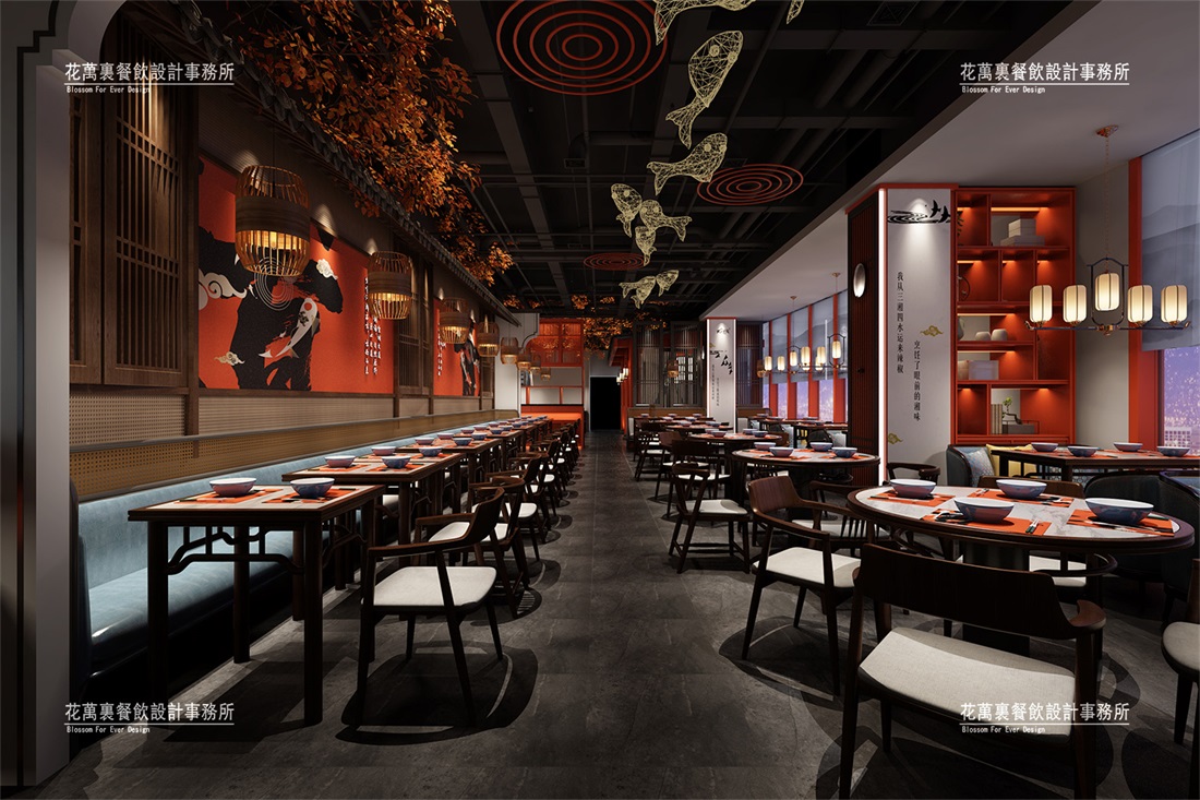 汕头大古道湘餐饮空间设计图6