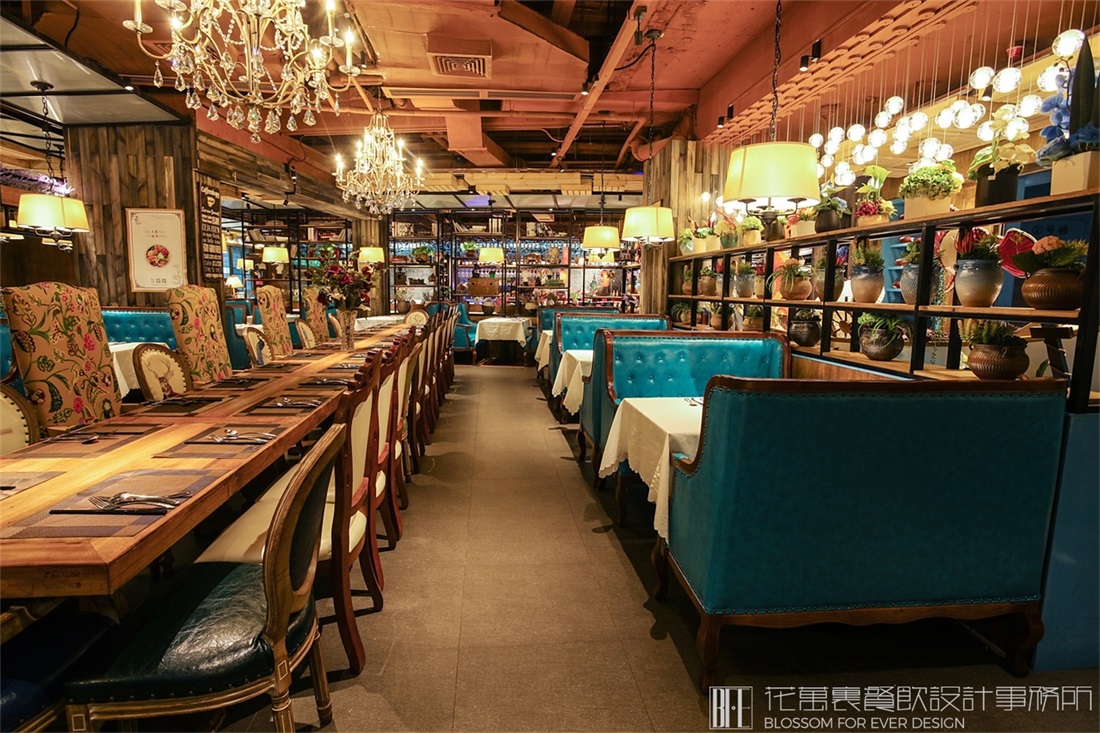 领鲜自助餐空间设计图1 领鲜自助餐空间设计图1