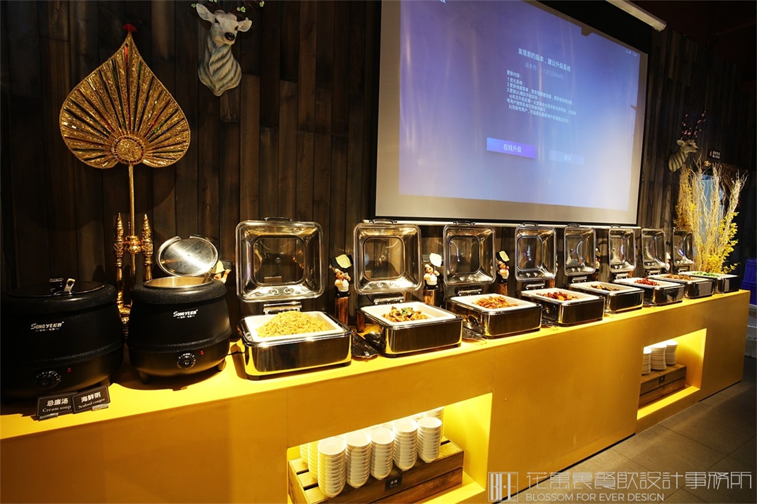 领鲜自助餐空间设计图11 领鲜自助餐空间设计图11