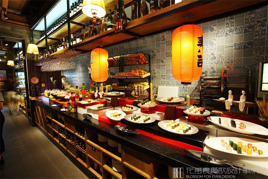 领鲜自助餐空间设计图12 领鲜自助餐空间设计图12
