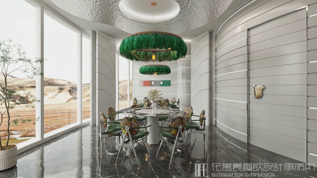 沿江文昌鸡餐饮空间设计案例