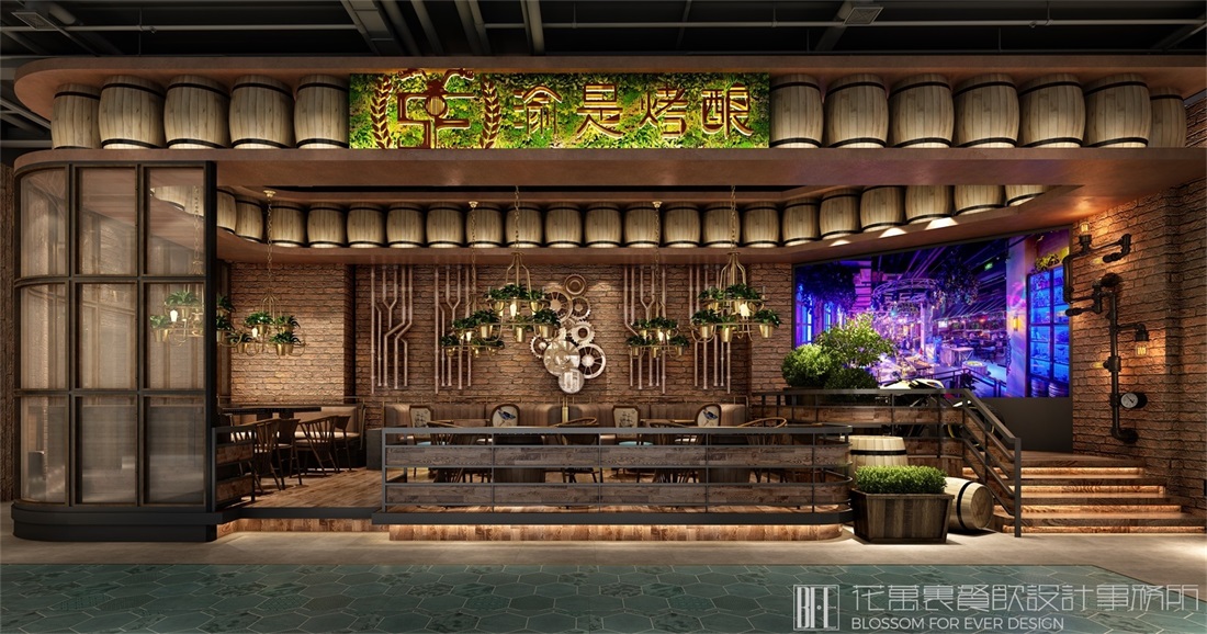  烧烤店如何设计？
