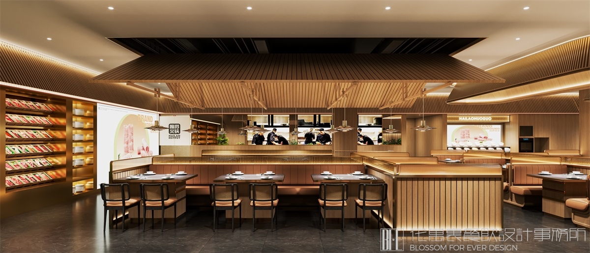 【嗨捞】火锅店空间设计案例5