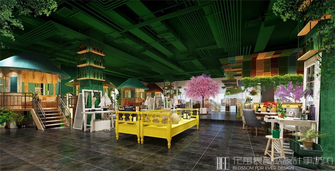  惠州餐饮店设计公司：在县城里开茶饮店?