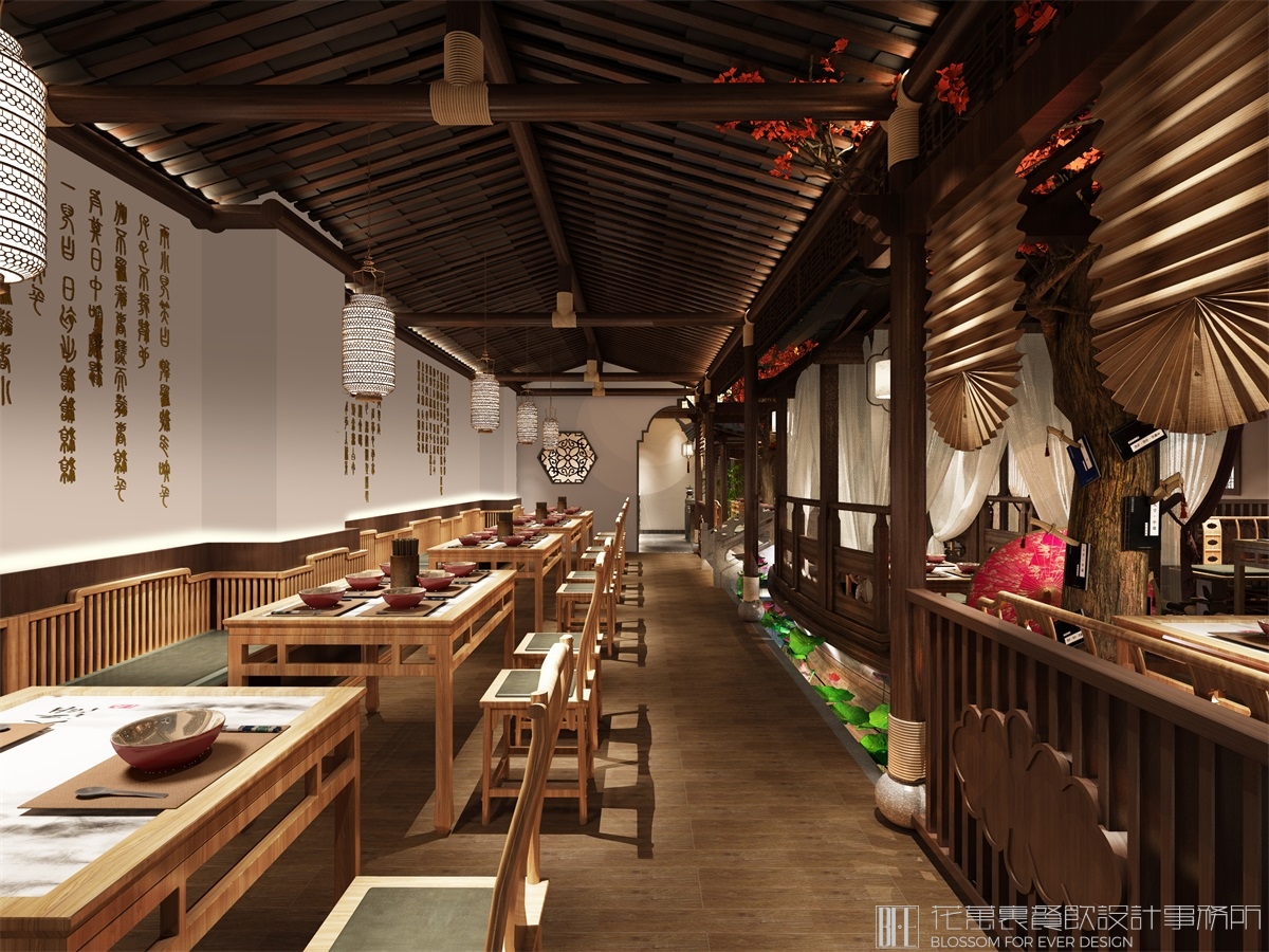 【深圳荒火】烧烤餐饮空间设计案例效果图6
