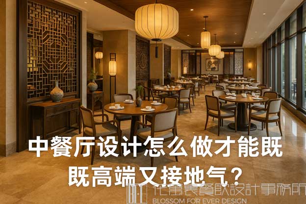 中餐厅设计怎么做才能既高端又接地气？
