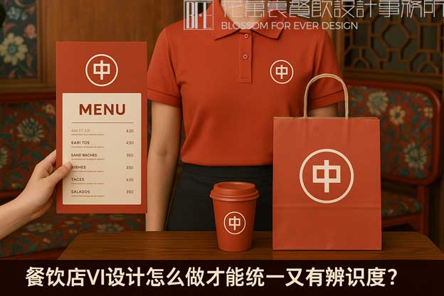 餐饮店VI设计怎么做才能统一又有辨识度？（餐饮店vi设计）