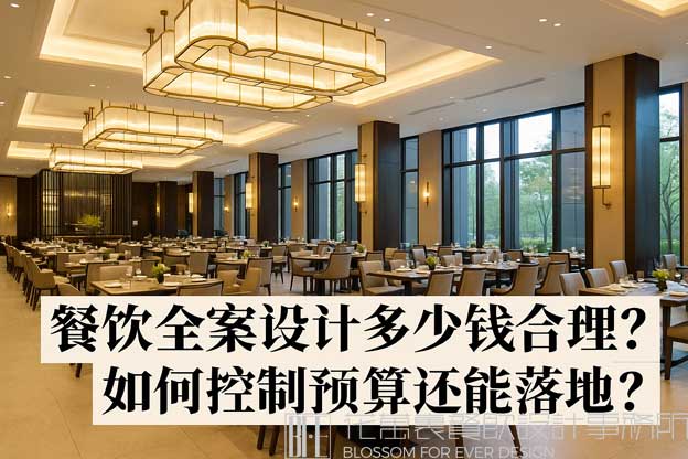 餐饮全案设计多少钱合理？如何控制预算还能落地？