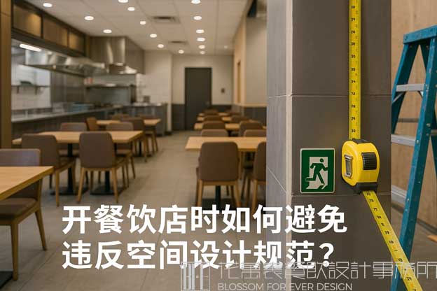 开餐饮店时如何避免违反空间设计规范？（餐饮设计规范）