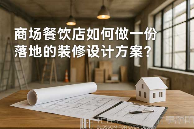 商场餐饮店如何做一份落地的装修设计方案？（商场餐饮装修设计方案）