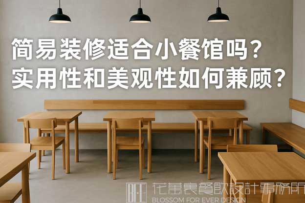简易装修适合小餐馆吗？实用性和美观性如何兼顾？（小餐馆简易装修）