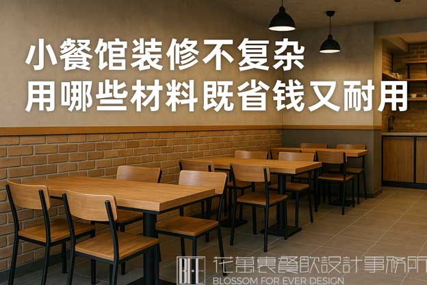 小餐馆装修不复杂，用哪些材料既省钱又耐用？（小餐馆简易装修）