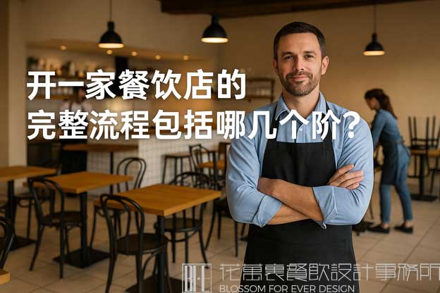 开餐饮店的步骤流程