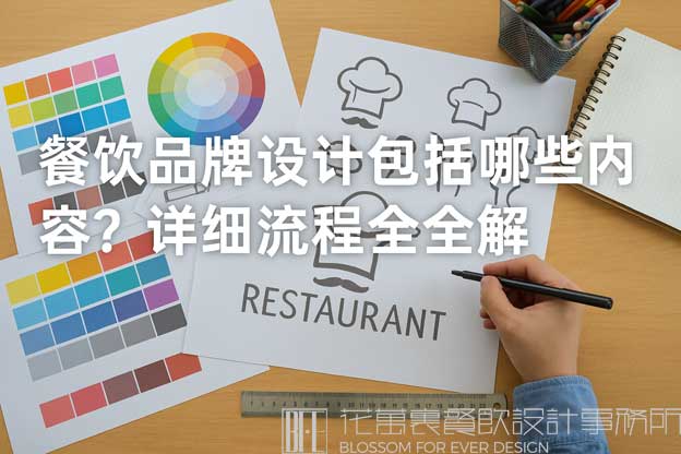 餐饮品牌设计包括哪些内容？详细流程全解