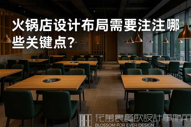 火锅店设计布局需要注意哪些关键点？（火锅店设计）