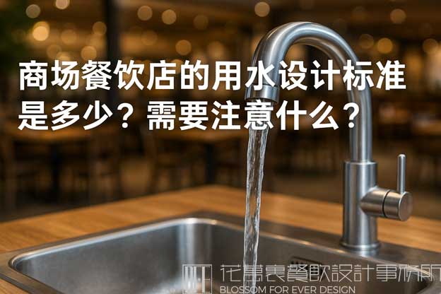 商场餐饮店的用水设计标准是多少？需要注意什么？（商场餐饮用水量设计标准）