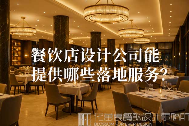 餐饮店设计公司能提供哪些落地服务？