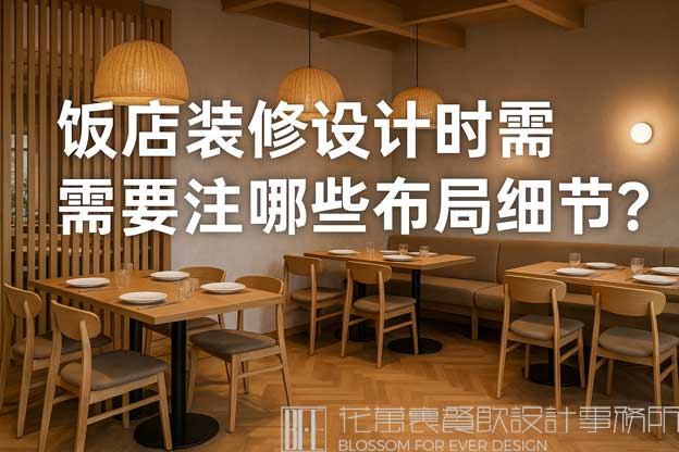 饭店装修设计时需要注意哪些布局细节？（饭店设计）